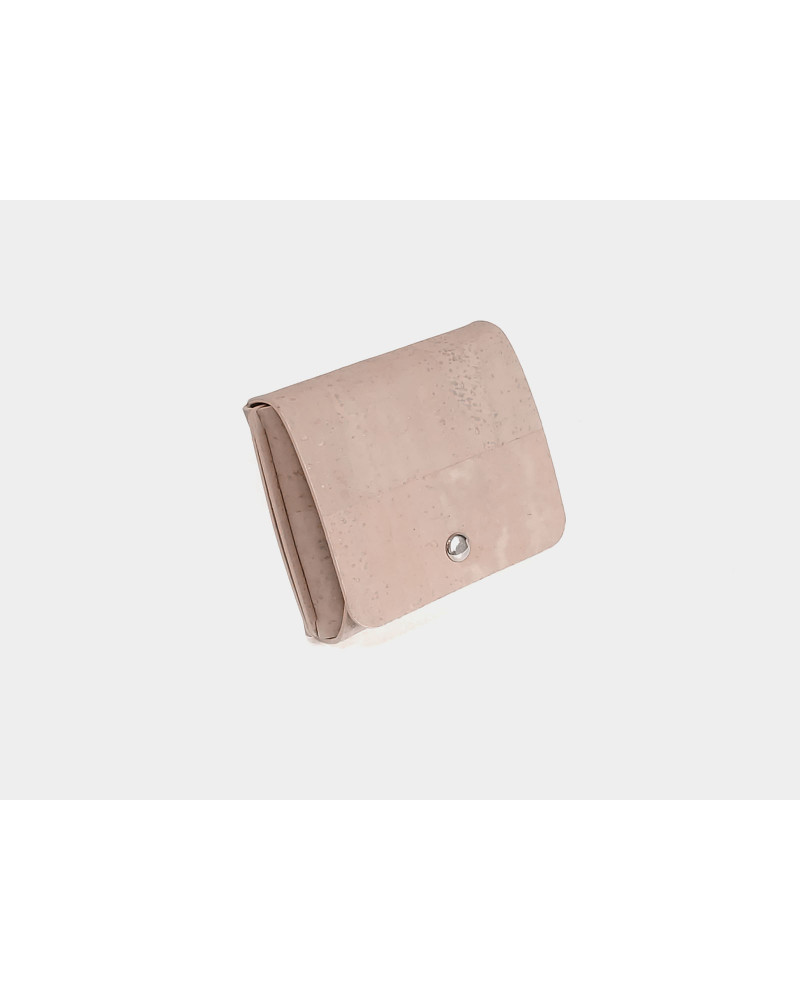 Kumotori - mini wallet (Blush cork)